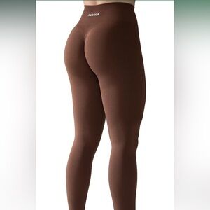Aurola seamless leggings - Dandelion Brown XS